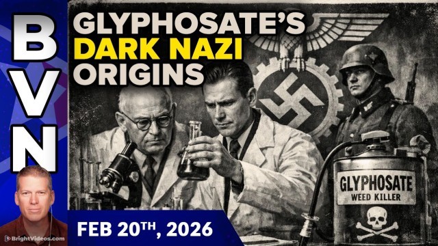 Glyphosate’s Dark Nazi Origins, Iran War Global Catastrophe and Interviews on Anarcho-Liberty