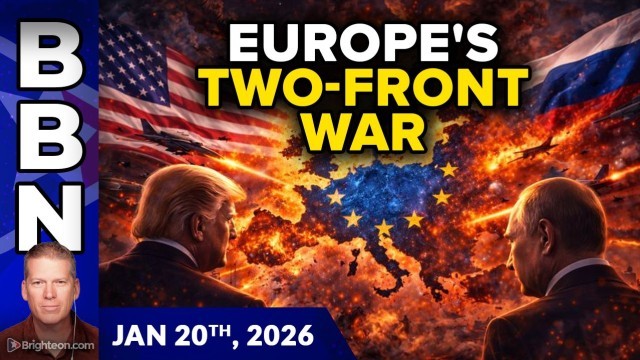 Western Europe to Fight a TWO-FRONT War Against the USA and Russia