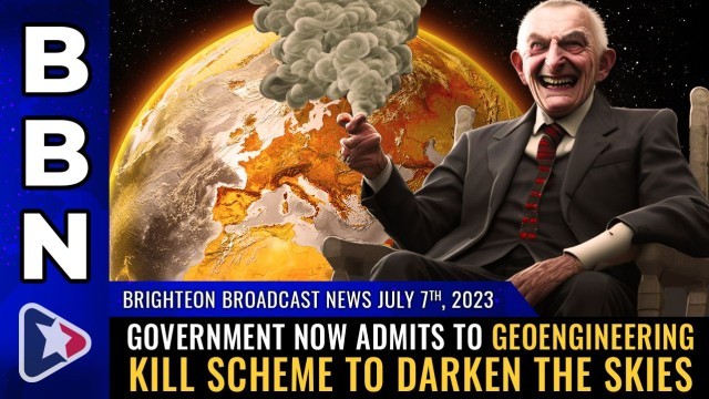 Government now admits to GEOENGINEERING kill scheme to DARKEN the skies