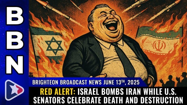 RED ALERT: ISRAEL BOMBS IRAN while U.S. Senators celebrate death and destruction
